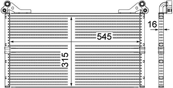 MAHLE, Radiateur d'huile