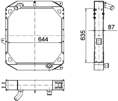 MAHLE, Radiateur, refroidissement du moteur