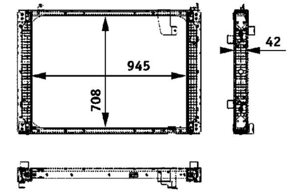 MAHLE, Radiateur, refroidissement du moteur