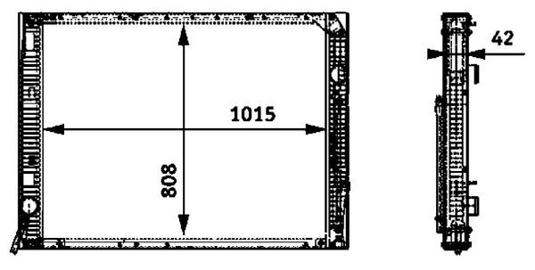 MAHLE, Radiateur, refroidissement du moteur