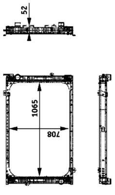 MAHLE, Radiateur, refroidissement du moteur