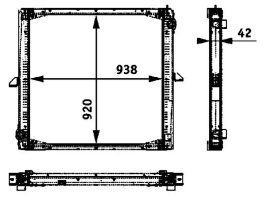 MAHLE, Radiateur, refroidissement du moteur