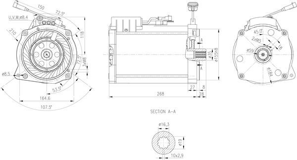 MAHLE, Moteur électrique