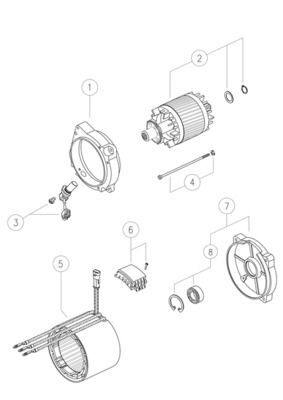 MAHLE, Moteur électrique