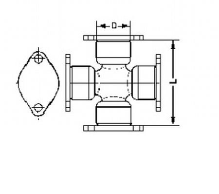 LÖBRO, Joint, arbre longitudinal