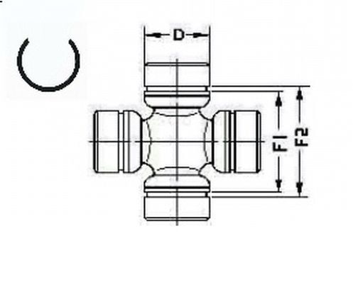 LÖBRO, Joint, arbre longitudinal