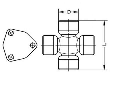 LÖBRO, Joint, arbre longitudinal