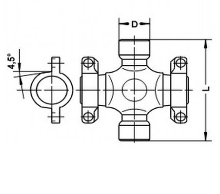 LÖBRO, Joint, arbre longitudinal