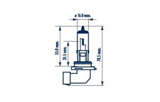 NARVA, Ampoule, projecteur longue portée