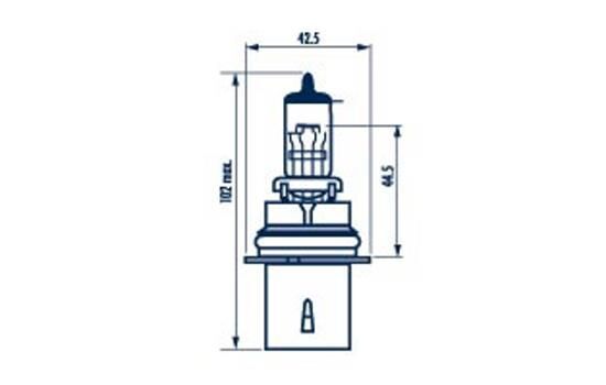 NARVA, Ampoule, projecteur longue portée