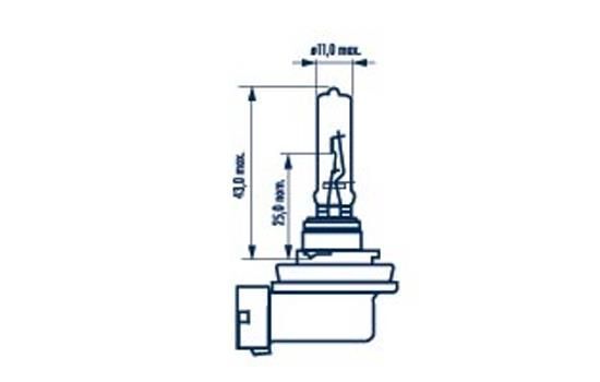 NARVA, Ampoule, projecteur longue portée