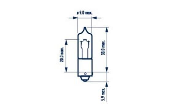 NARVA, Ampoule, feu clignotant