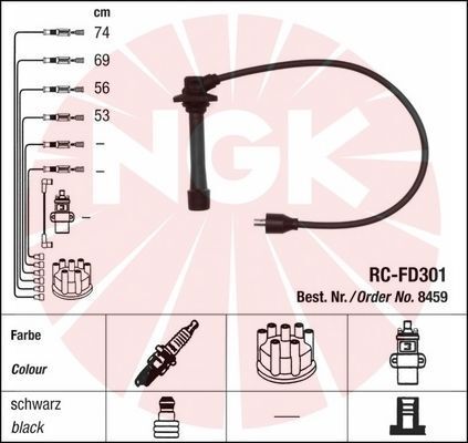 NGK, Kit de câbles d'allumage