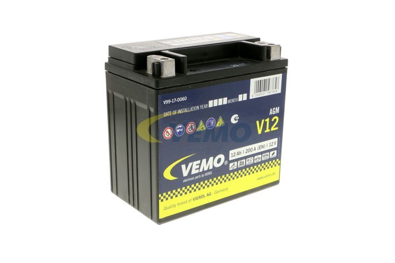 VEMO, Batterie de démarrage