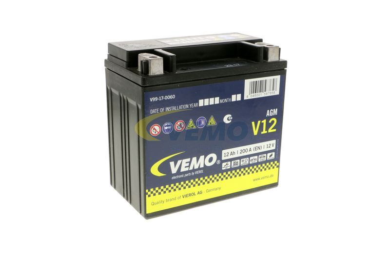 VEMO, Batterie de démarrage