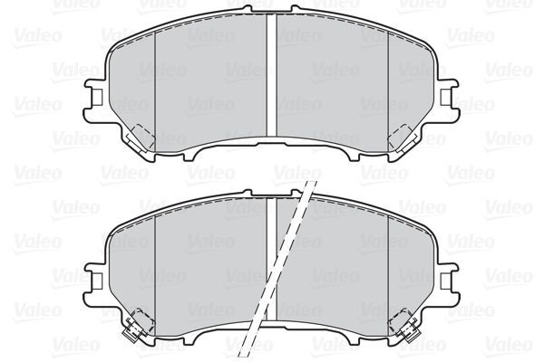 VALEO, Kit de plaquettes de frein, frein à disque