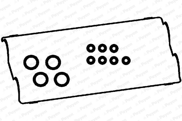 PAYEN, Jeu de joints d'étanchéité, couvercle de culasse