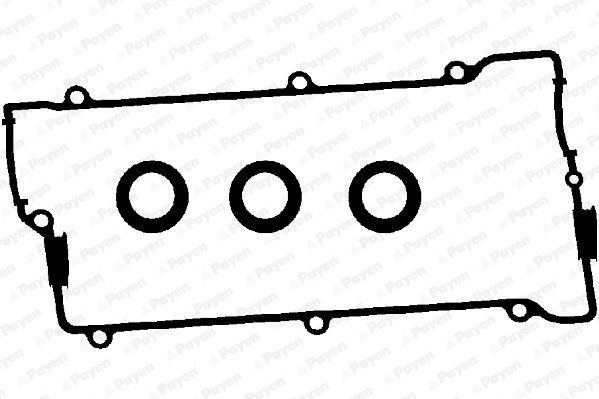 PAYEN, Jeu de joints d'étanchéité, couvercle de culasse