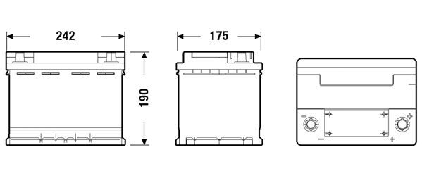 EXIDE, Batterie de démarrage