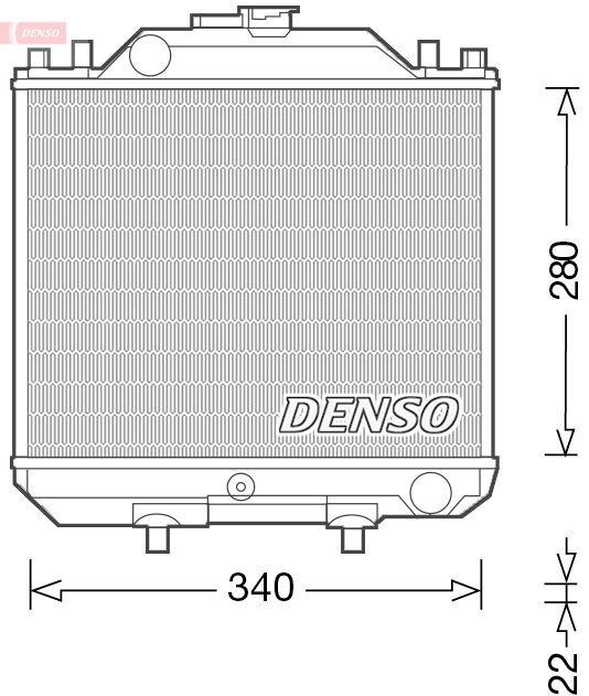 DENSO, Radiateur, refroidissement du moteur