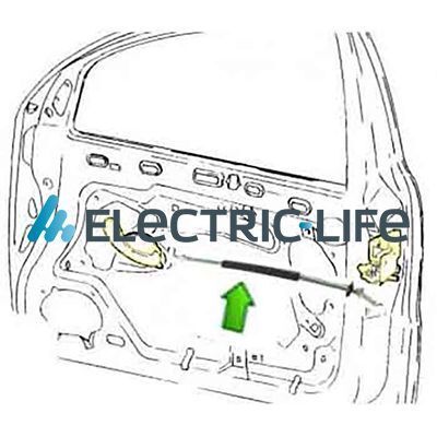 ELECTRIC LIFE, Tirette à câble, déverrouillage porte