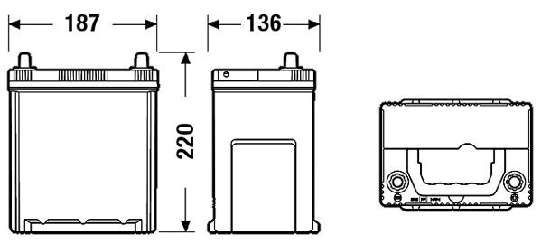 EXIDE, Batterie de démarrage