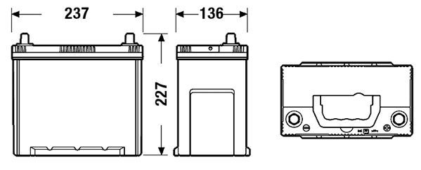 EXIDE, Batterie de démarrage