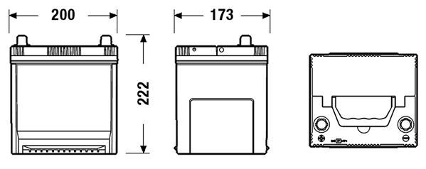 EXIDE, Batterie de démarrage