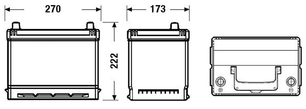 EXIDE, Batterie de démarrage