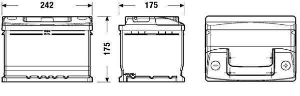 EXIDE, Batterie de démarrage