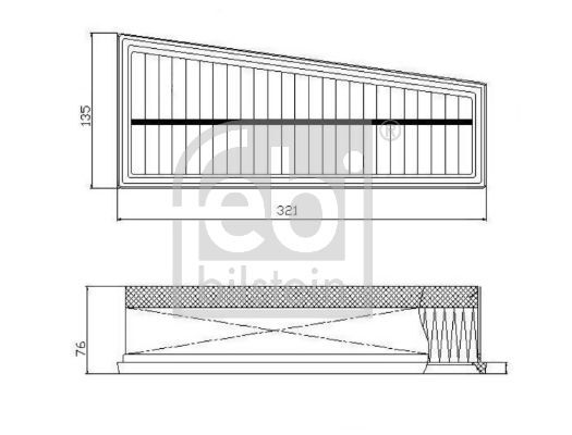 FEBI BILSTEIN, Filtre à air